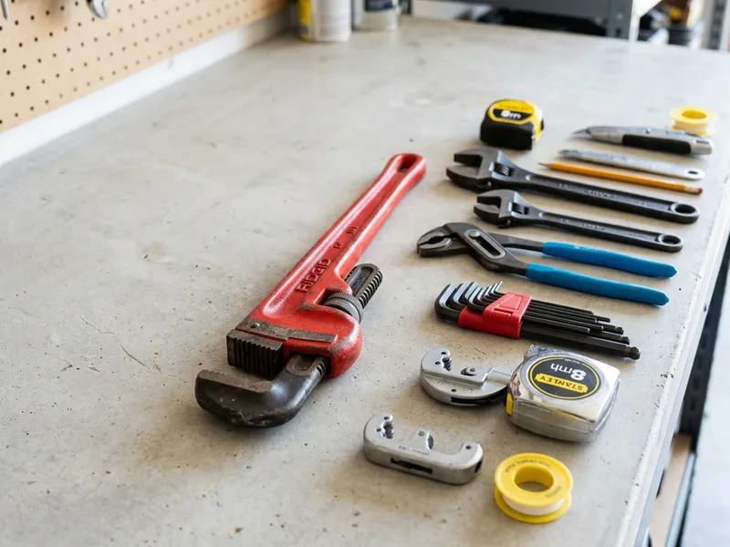 Professional plumbers in Mortons Gap, KY equipped with top-tier tools for residential and commercial plumbing services.